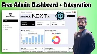 Admin Dashboard Project and Free Source Code developed using React NextJS