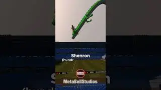 Size of SHENRON (Dragon Ball) in perspective🐉