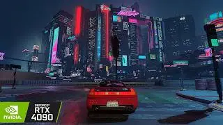 Cyberpunk 2077 But The Factions of Night City Honda NSX Type R RTX 4090 DLSS 3.5 Gameplay