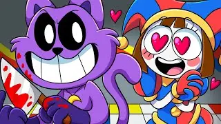 POMNI LOVE CATNAP! The Amazing Digital Circus UNOFFICIAL Animation