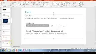 [Learning PowerShell Series] |  Update Help and Save Help