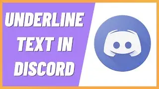 How To Underline Text In Discord