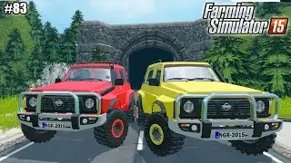 Farming Simulator 15 моды: Nissan Patrol GR V (83 серия) (1080р)