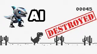 AI Completely Beats Google Dinosaur Game in 2023