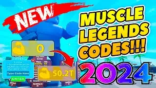 Muscle Legends codes 2024 TOP SECRET REVEALED