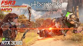 Horizon Forbidden West FSR3 Frame Generation MOD | RTX 3080 | 4K 1440p