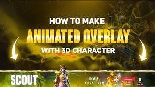 How to Make Animated Gaming Overlay on Android | Animated Gaming Overlay Android | 3d Gaming Overlay