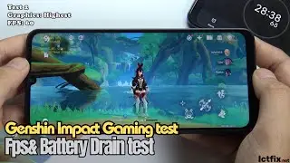 Xiaomi Redmi 13C Genshin Impact Gaming test | Helio G85,90Hz Display