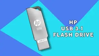 HP X740W Metal USB 3.0/3.1 Flash Drive 32 GB Pen Drive (Silver) Unboxing