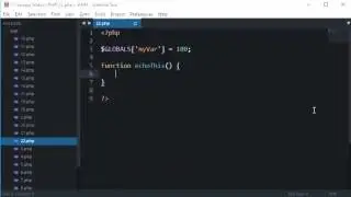 PHP Tutorial 22: Global Variables