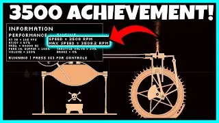 HOW TO GET 3500 RPM IN STEAM ENGINE SIMULTOR - 3500 ACHIEVEMENT