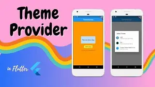 Flutter Changing Your App Theme | Customized Theme | Flutter Tutorials Flutter Packages