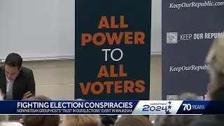 'Keep Our Republic' hosts Waukesha meeting attempting to restore trust in elections