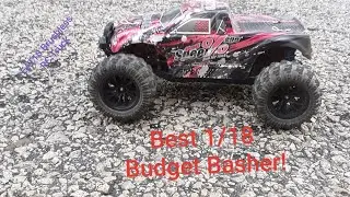 Best Brushless 1/18 Budget Basher - Eachine EAT10 Mini MT!