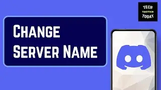 Discord: How to Change Server Name EASY METHOD