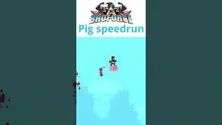Pig speedrun tactic #gaming #broforce #shorts