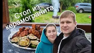 Оригинальный стол для дачи своими руками