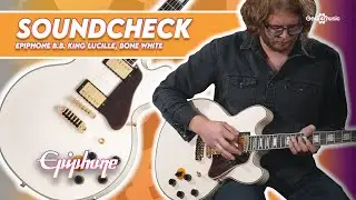 SOUNDCHECK | Epiphone B B  King Lucille, Bone White