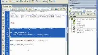 PHP & MySQL - Connecting to MySQL with PHP Part 3