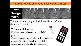 Tutorial: Controlling an Arduino with an Infrared (IR) Remote Control