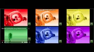 6 Colors Gummy bear Youtube Multiplier