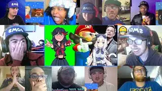 Mario Reacts To Anime Memes Reaction Mashup