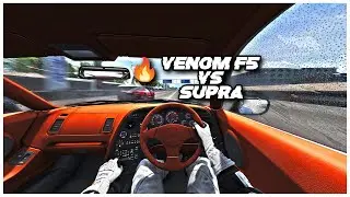 Hennessey Venom F5 vs Toyota Supra SP1200 | Which is Faster!?