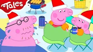 Peppa Pig Tales 💦 The Christmas Morning Sea Swim 🎄 Peppa Pig Episodes