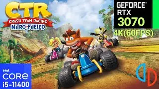 Yuzu Emulator Crash Team Racing Nitro-Fueled 4K 60FPS | RTX 3070 + i5 11400