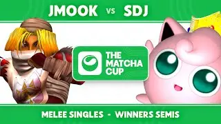 🍵Matcha Cup: Jmook (Sheik) vs SDJ (Puff) | SSBM Melee Winners Semis