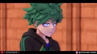 【 MMD | MV 60fps / BNHA 】 -- Kiss the girl! -- | 出茶 DekuOcha | Izuku Midoriya x Ochako Uraraka