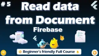 Read data from firebase | Firestore read document #CRUD