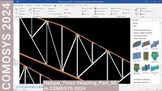 Hangar_Truss Detailing_Part_08 in COMOSYS 2024