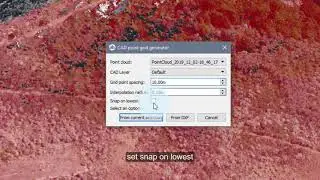 3Dsurvey 2.10. - CAD point grid generator
