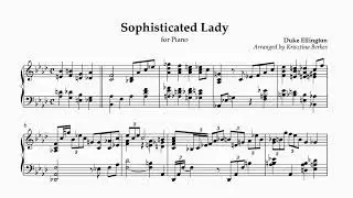 Duke Ellington Sophisticated Lady Jazz Piano Sheet Music