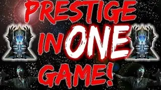 Prestige In One Game! ULTIMATE  Black Ops 3 Zombies Level Up/High Round Guide!!