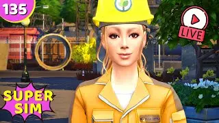 🔴 LIVE: Projetista Civil e Heleninha agora é VOVÓ 😱 Desafio SUPER SIM Ep. 135 THE SIMS 4