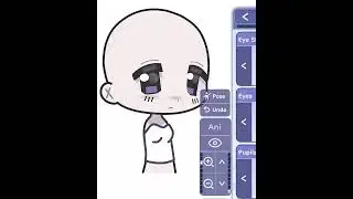 making this old anime eye style in gl2 #gacha #anime #gachalife