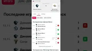 Динамо Минск - Металлург Магнитогорск 