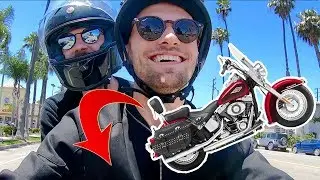 ON ROULE EN HARLEY DAVIDSON (Vlog Los Angeles 1)