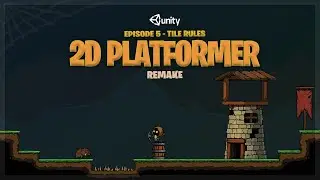 Making a test level using tile rules in unity - 2D Platformer Remake Episode 5