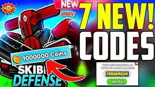 ⚠️UPDATE⚡CODE!⚠️ SKIBIDI TOWER  ROBLOX CODES SEPTEMBER 2024 - SKIBIDI TOWER DEFENSE CODES