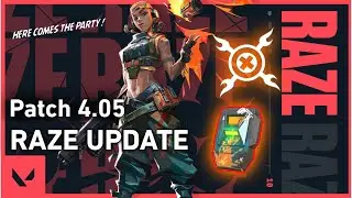 Raze MASSIVE UPDATE ! Valorant Bugs and Glitches Fixed
