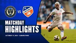 HIGHLIGHTS: FC Cincinnati at Philadelphia Union | October 19, 2024