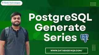 Postgresql generate series | Generate series in PostgreSQL