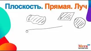 Что такое плоскость? | Прямая | Луч | Математика 5 класс | Виленкин 5 класс | Мегашкола | Геометрия