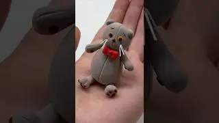 Жмякаем-мусякаем, Лепим Басика из воздушного пластилина 