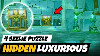 4 Seelie Location Luxurious Chest Puzzzle in Central Laboratory Ruins | Genshin Impact 4.1