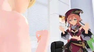 Yanfei won't touch Aether's Sword | Genshin Impact