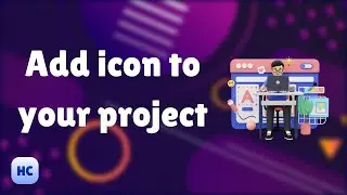 Add icons to your project | Website introduction